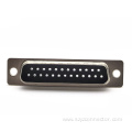 Standard D-Sub Connector DP 25P Male Straight with Harpoon 25P